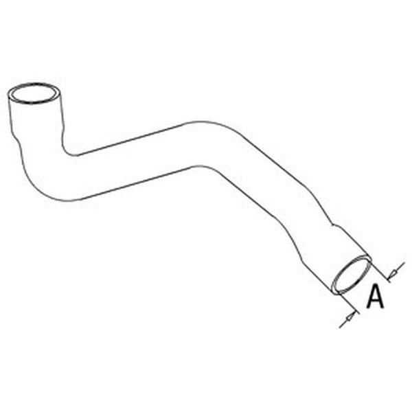 Aftermarket Lower Radiator Hose Fits Ford New Holland 5000 5200 6600C 7000 72 D0NN8286A